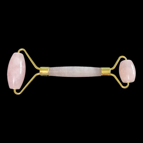Face Roller Beauty Rose Quartz 5.5” x 2.5” - Picture 2 of 7